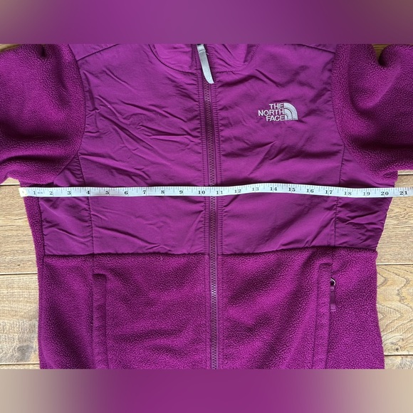 The North Face Girls Denali Jacket Purple size Large 14/16 - Picture 12 of 14